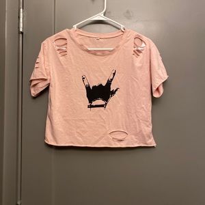 Forever 21 Rocker Crop